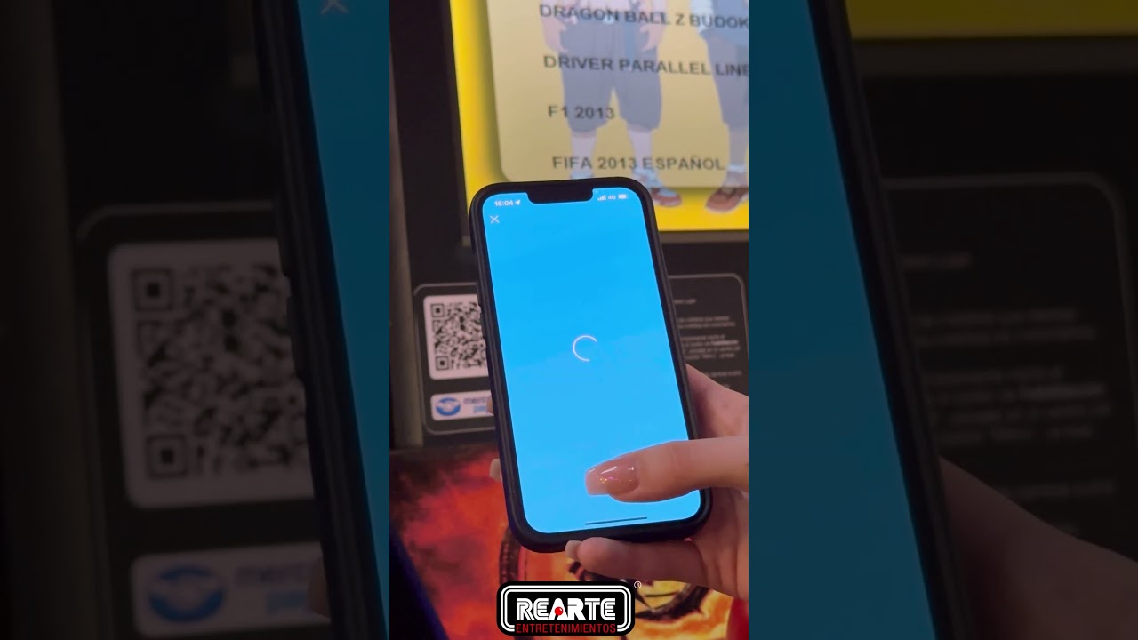 Arcades con sistema QR Rearte Entretenimientos