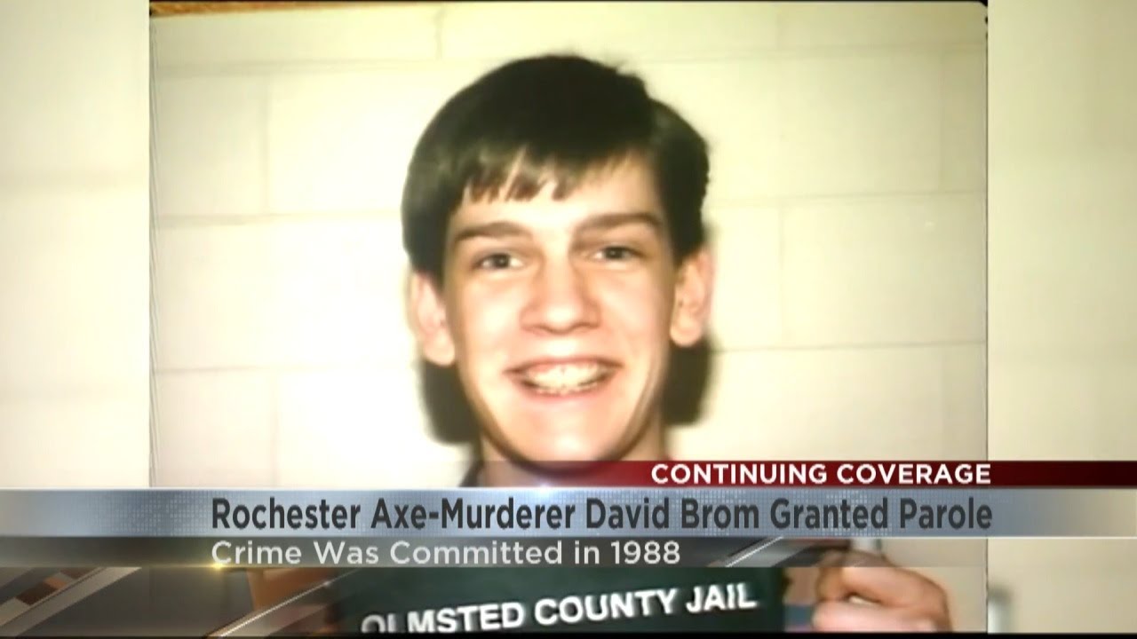 Rochester axe-murderer David Brom granted parole
