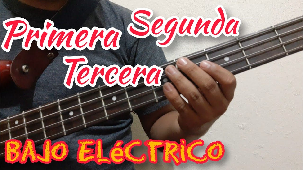 Qué es Primera, Segunda y Tercera en Bajo Eléctrico / Grados de la escala mayor
