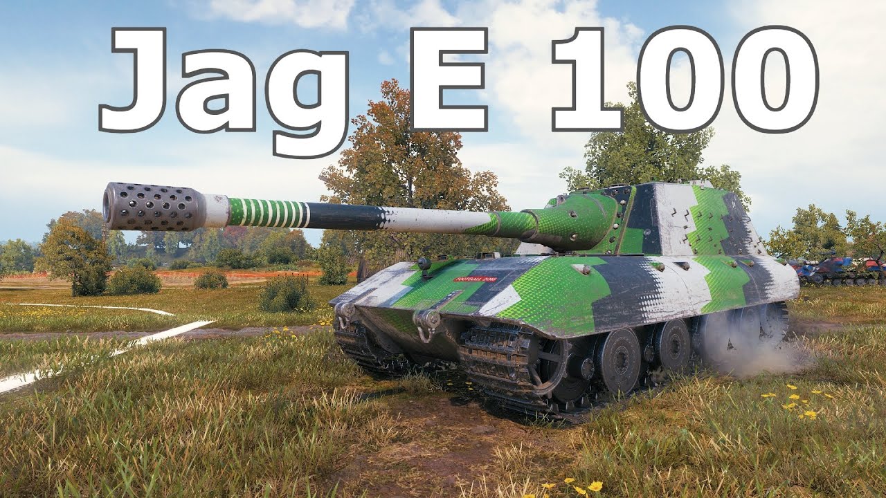 World of Tanks Jagdpanzer E 100 - 4 Kills 10,5K Damage