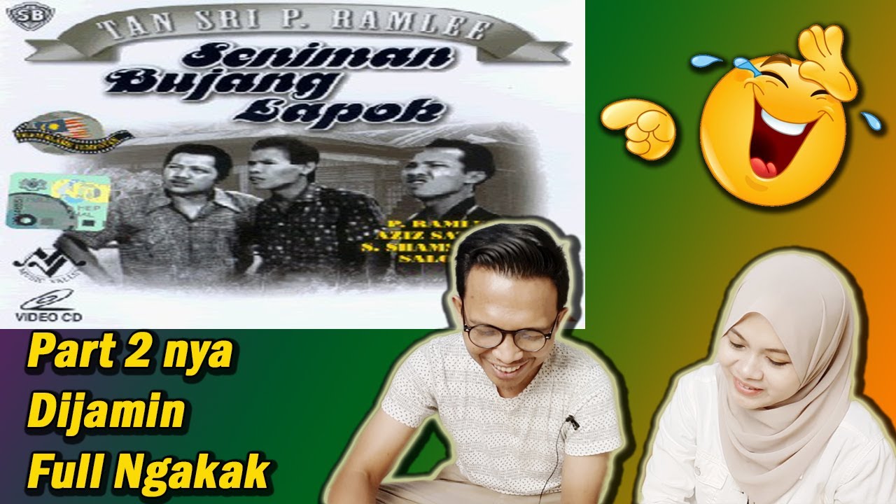 🤣Indonesian Reaction‼️Seniman Bujang Lapok (Part 2)