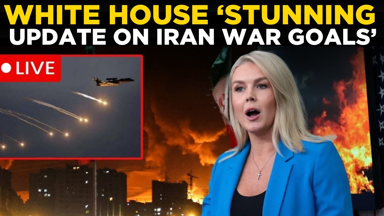 LIVE | Karoline Leavitt's Big Announcement Amid Questions On School Strike |WORLD NEWS | US-Iran War