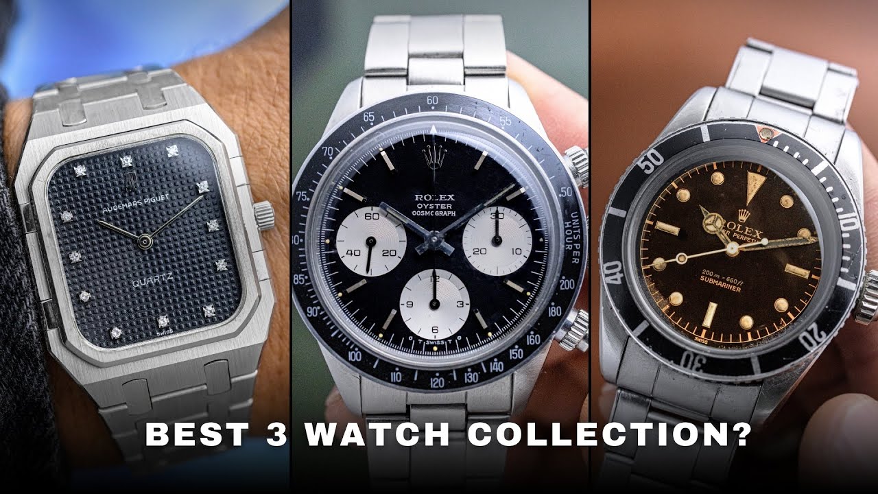 Building The Perfect 3 Watch Collection — Vintage Edition