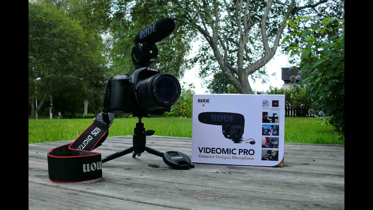 Ny videomikrofon | RODE VIDEOMIC PRO