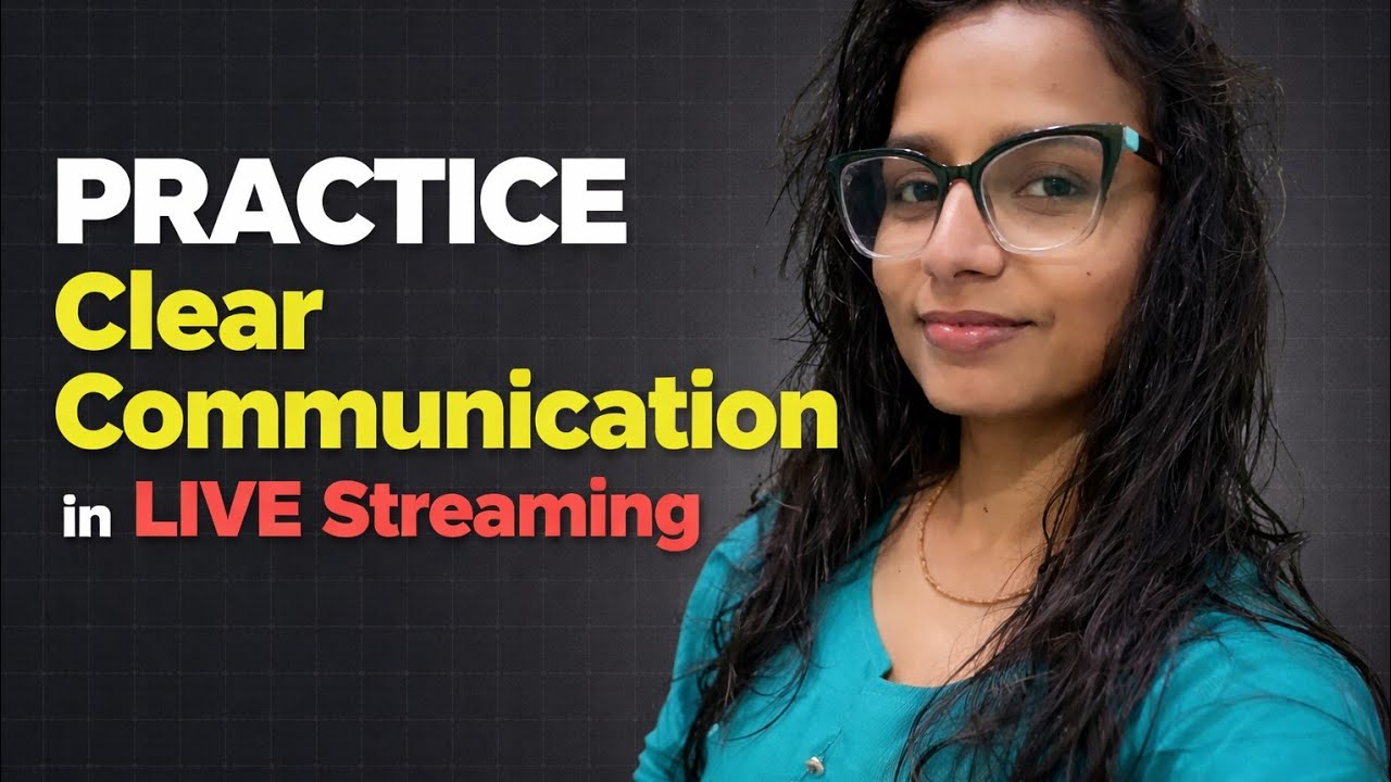 Speak Clearly Practice Session | find one idea from titles (Live) poornima shuklaa