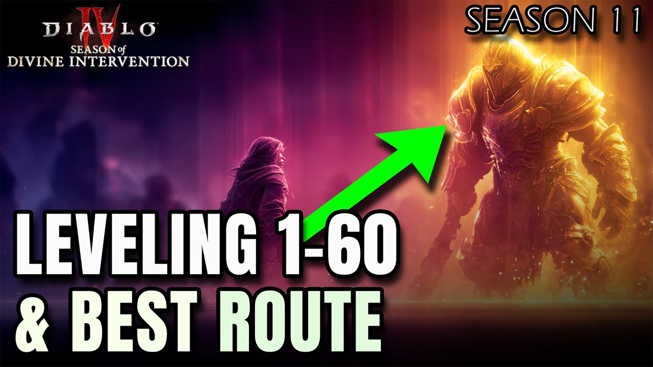 1 - 60 Leveling + Capstone Clear Speedrun Showcase in 90 Minutes Diablo 4 Season 11