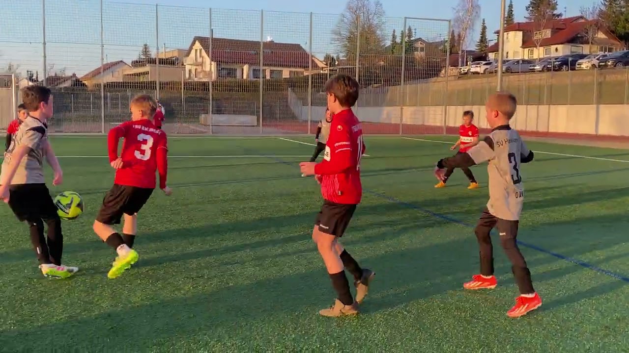 LV, in Heselwangen - 1 Teil- SV Heselwangen U11 vs TSG Balingen U11 #football #soccer #sports 