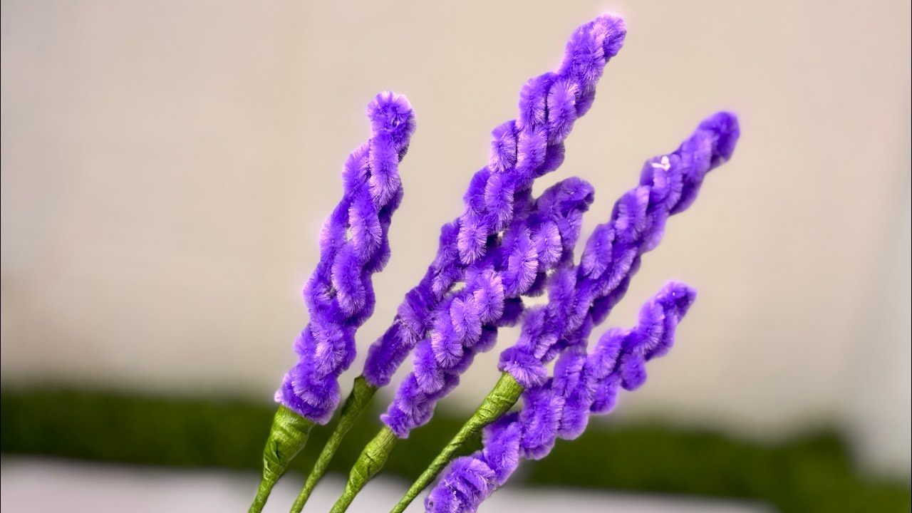 How to Make Pipe Cleaner Flower | Easy Pipe Cleaner Flower Making Tutorial | felacia