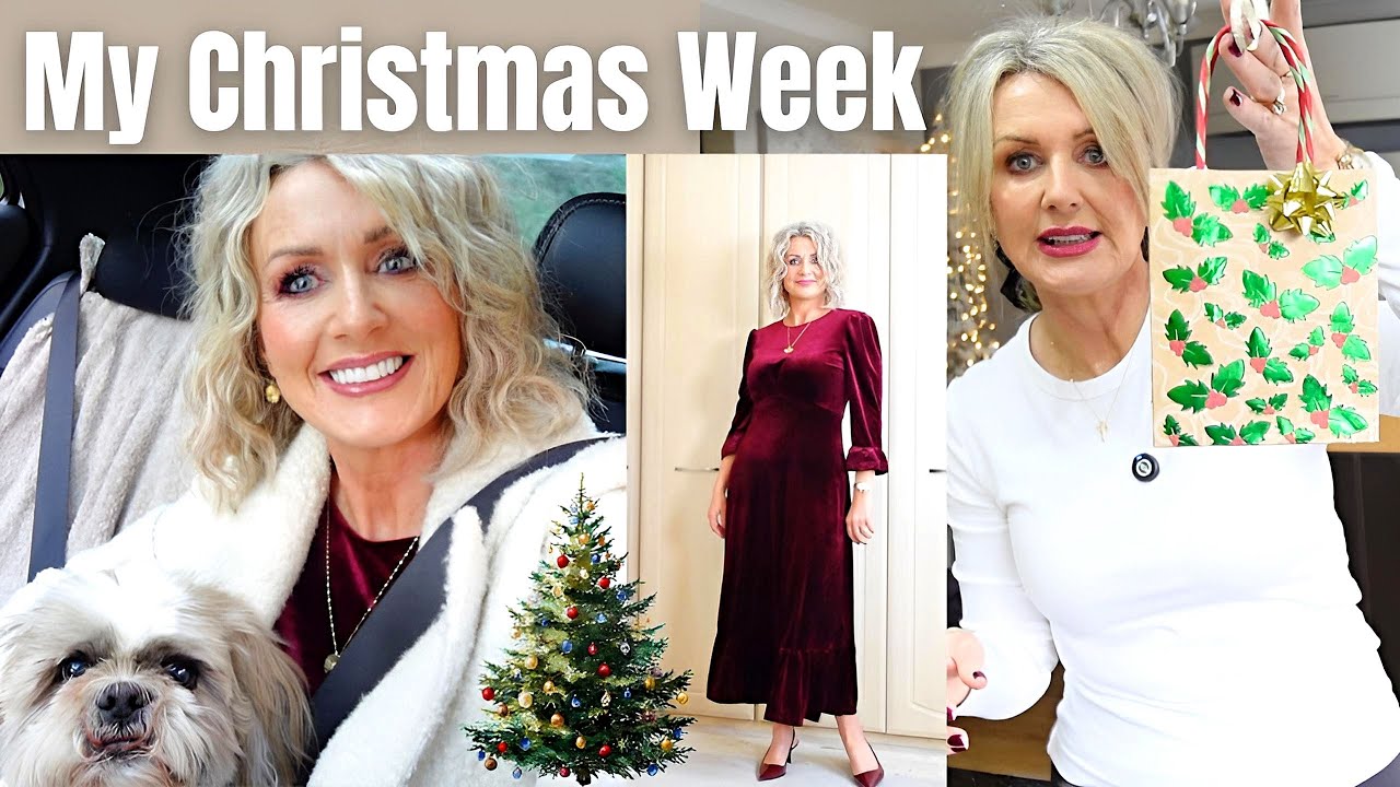 My Christmas Week Vlog | Wrap With Me, Festive Looks & Christmas Day