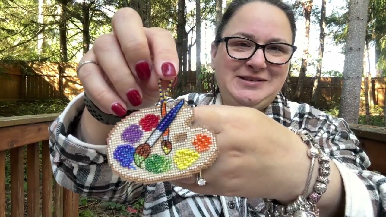 Flosstube 157 September recap-Finishes, wips & a new craft to share w/ you! #flosstube #crossstitch