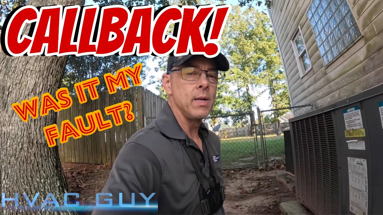 Только что «починили» кондиционер, а теперь он не работает! #hvacguy #hvaclife