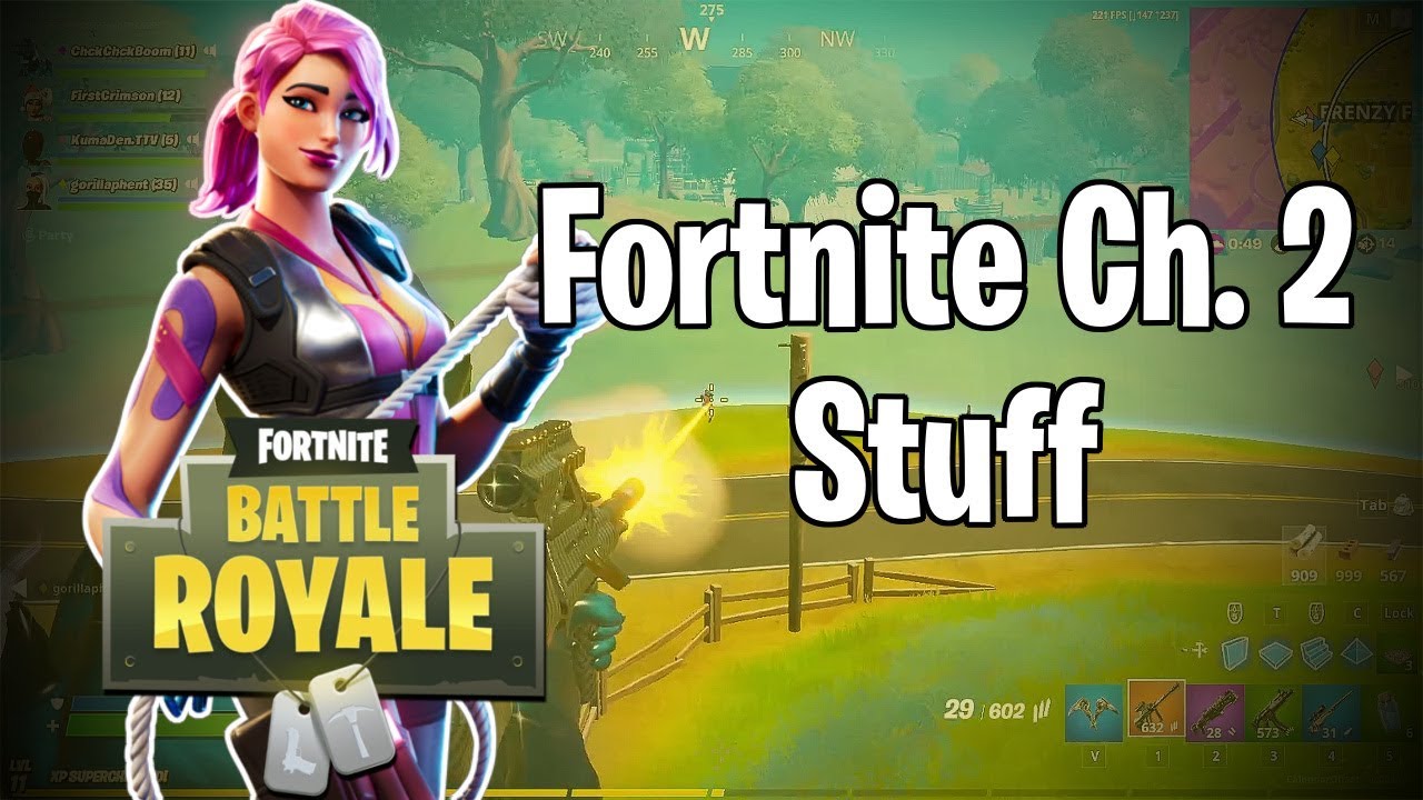 Fortnite Ch. 2 Stuff (Fortnite BRs) w/Gorillaphent & FirstCrimson