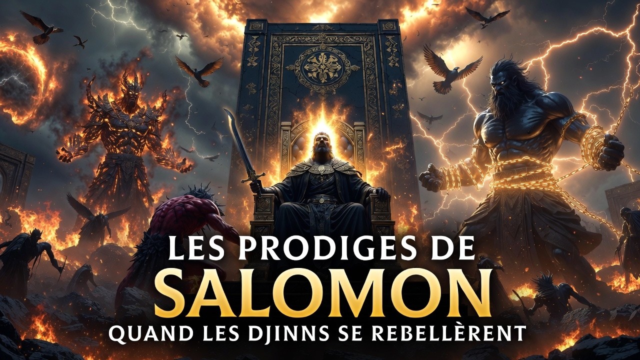Les merveilles du maître Salomon avec la terre des djinns. Ce qui l'amène à introduire à l'islam ?