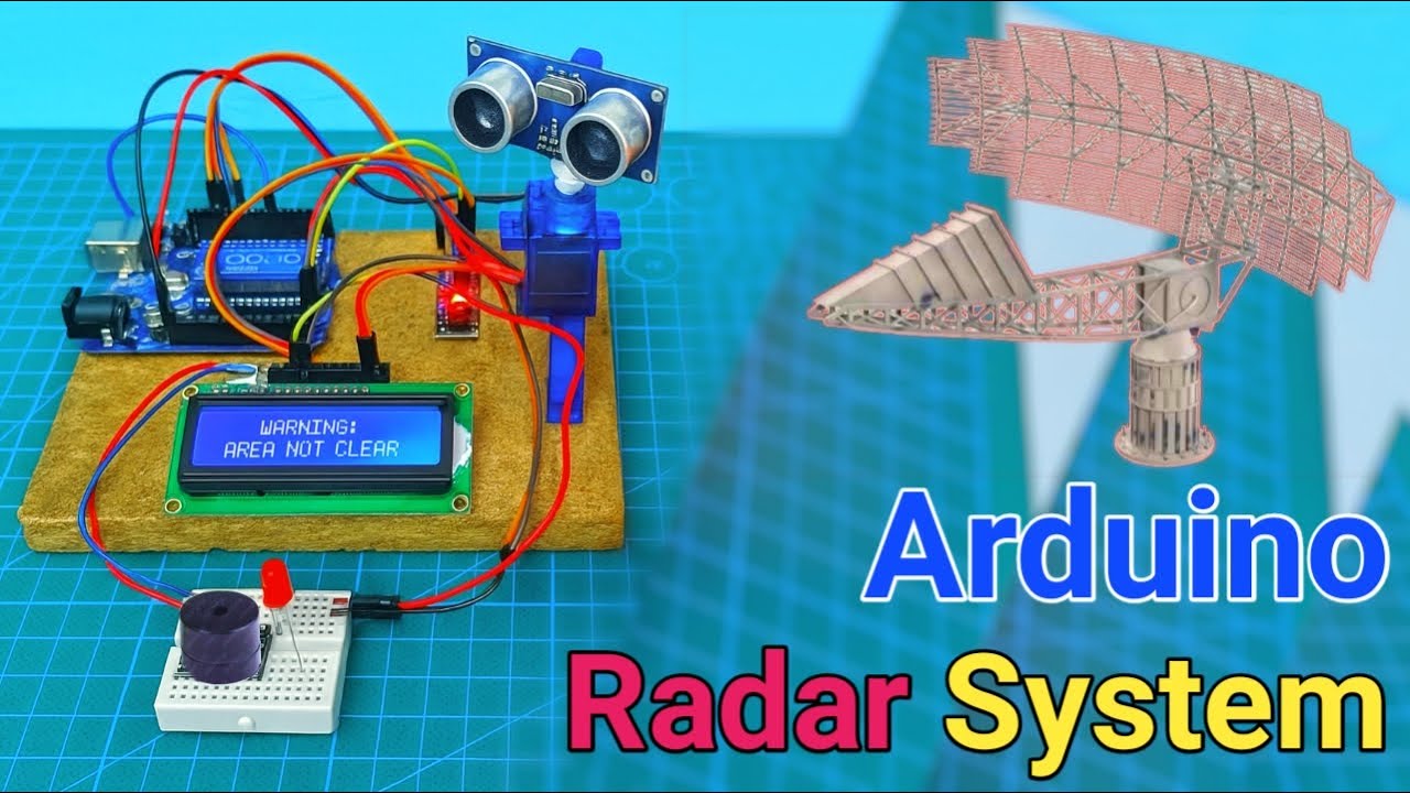 How to make Radar with Ultrasonic Sensor and LCD Display Using Arduino