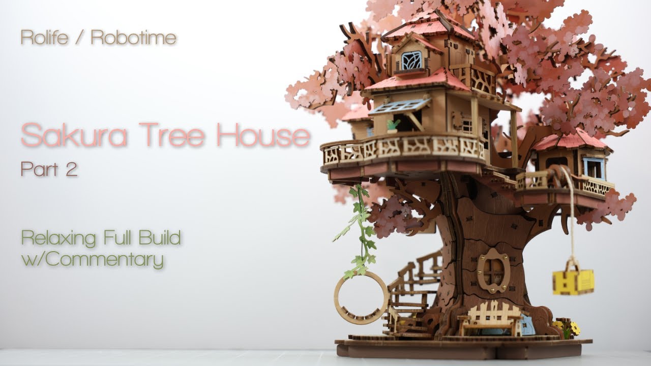 Rolife | Sakura Tree House | Part 2