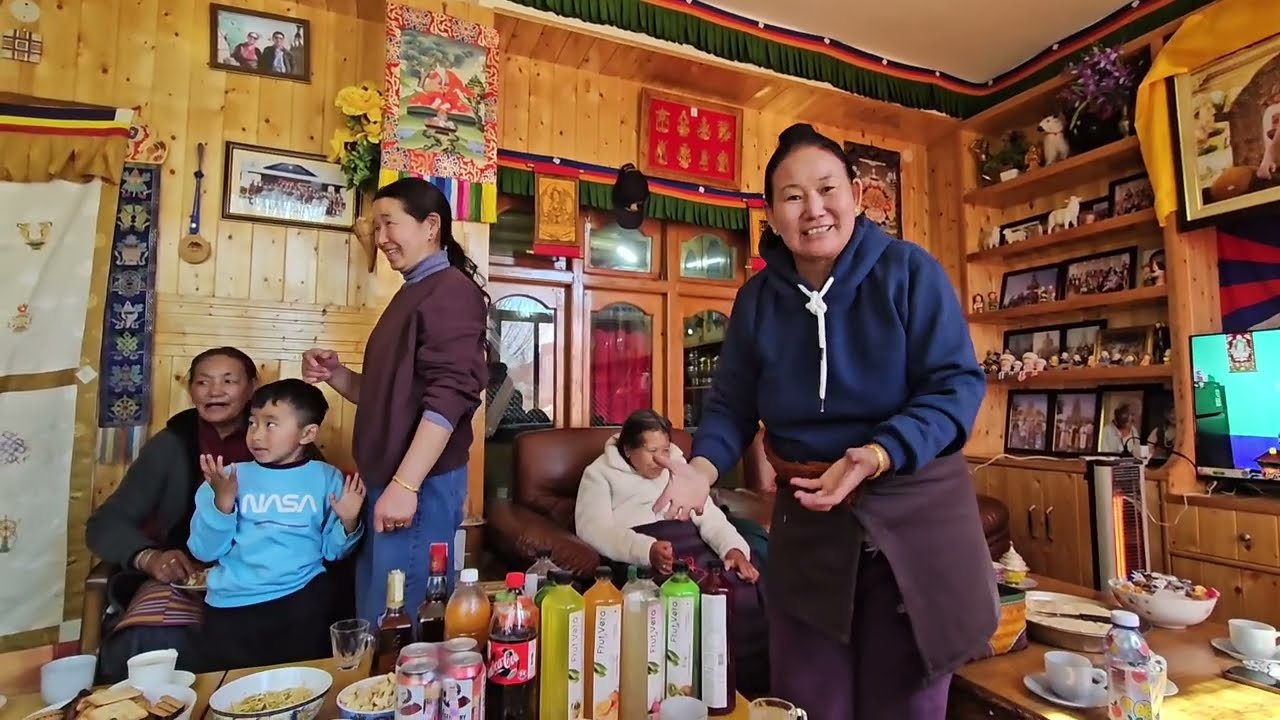Losar Tsepa 3 🥰 #guestday #tibet #losar 