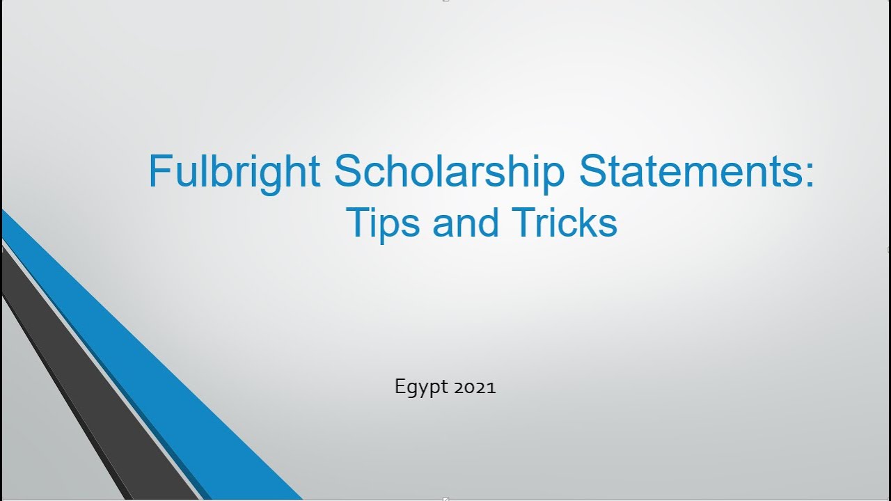Fulbright Scholarship