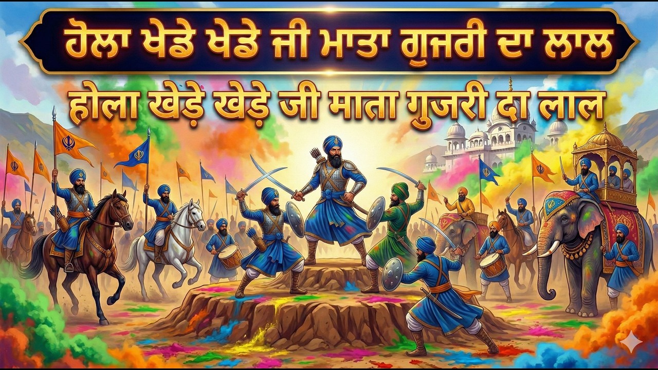 Hola Mohalla 2026 | Hola Khede, Khede Ji, Mata Gujri Da Laal | New Punjabi Song | Sikhi Sidak