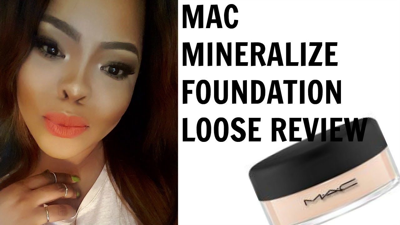 SETTING POWDER REVIEW (MAC MINERALIZE FOUNDATION LOOSE POWDER IN LIGHT|| MZCHINCHILLA