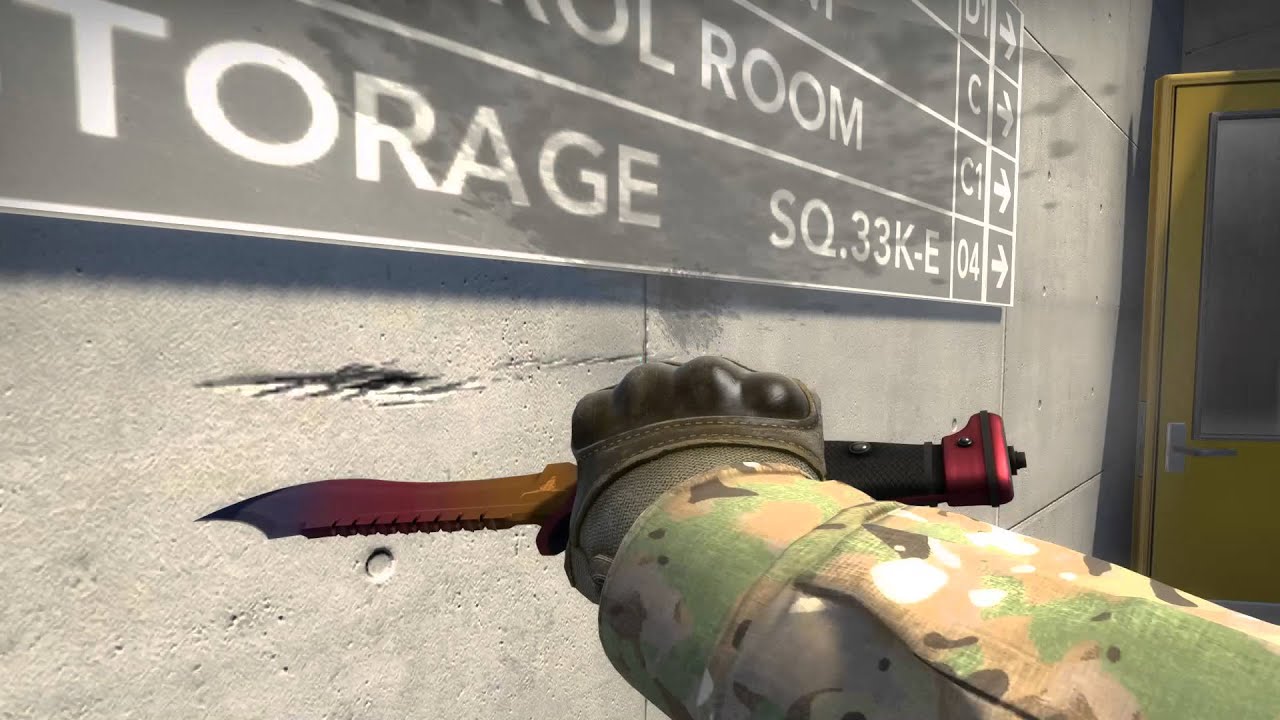 Bowie Knife Fade (Full Fade) - Factory New - CS:GO Skin Showcase