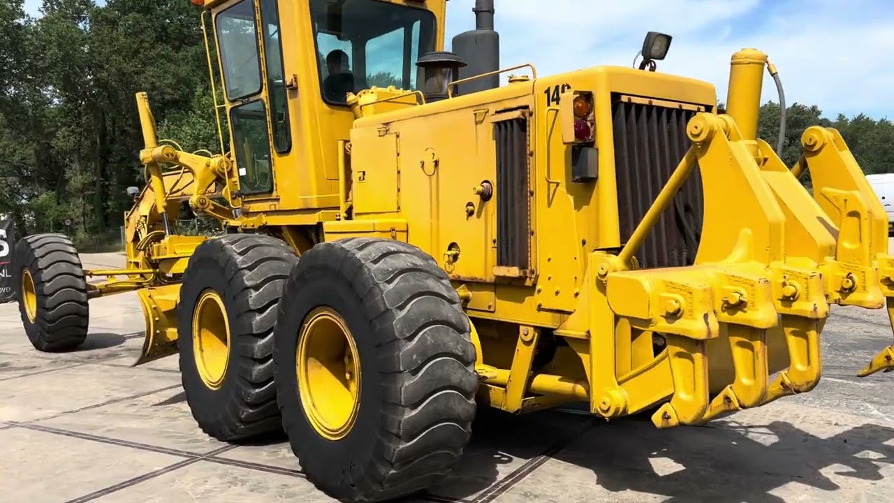 Caterpillar 14G Grader - Year: 1990 (Refnr. BM5261)