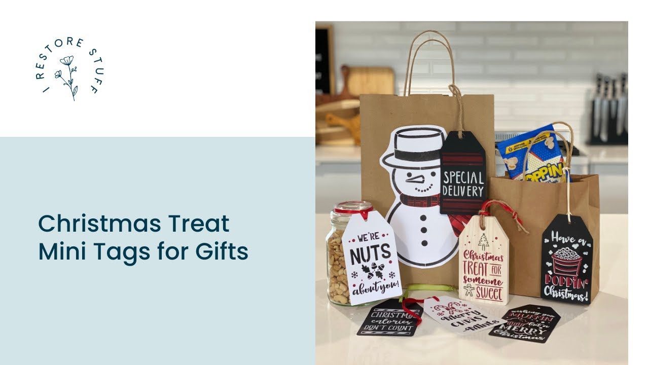 Christmas Treat Mini Tags for Gift Ideas this Holidays