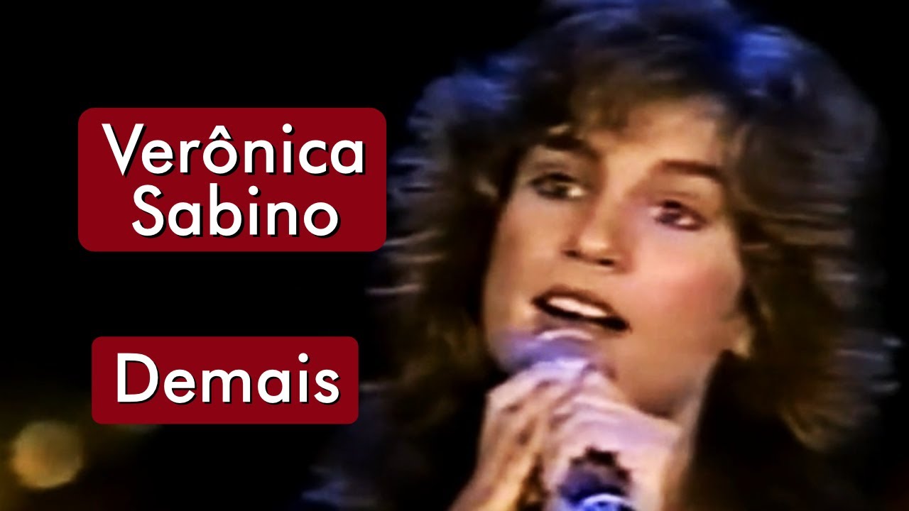 Verônica Sabino - Demais - HD * O Melhor do Pop Rock Brasileiro