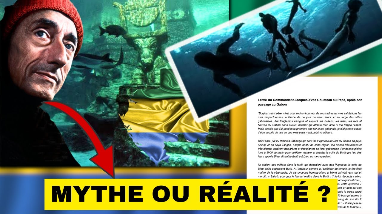 La VÉRITÉ sur la lettre du Commandant Cousteau : Des SIRÈNES dans les eaux du GABON ? 