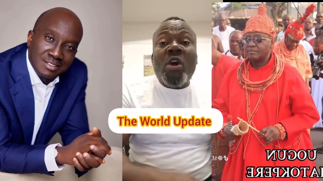Albert obazee don brack table leg 🦵 he say Oba of Benin and Monday okpebholo get serious fight 