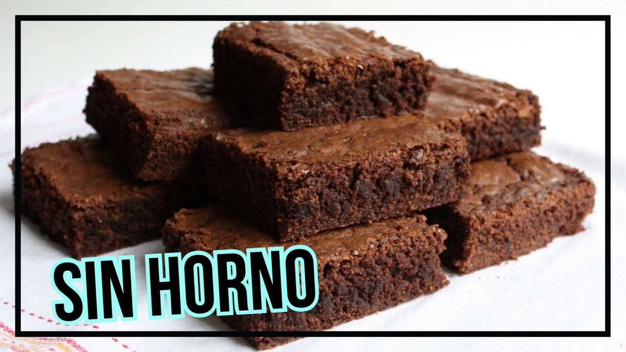BROWNIE SALUDABLE CON 3 INGREDIENTES Y  SIN HORNO  Kariniwiii