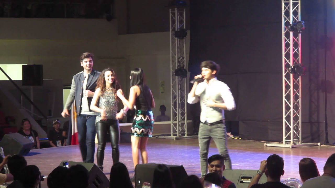 James, Nadine, Yassi and Andre OTRwithJaDineCebu Concert