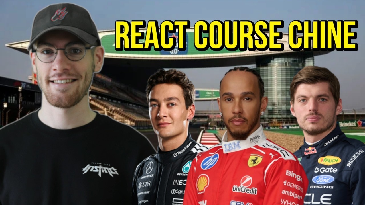 React F1 Chine - Course