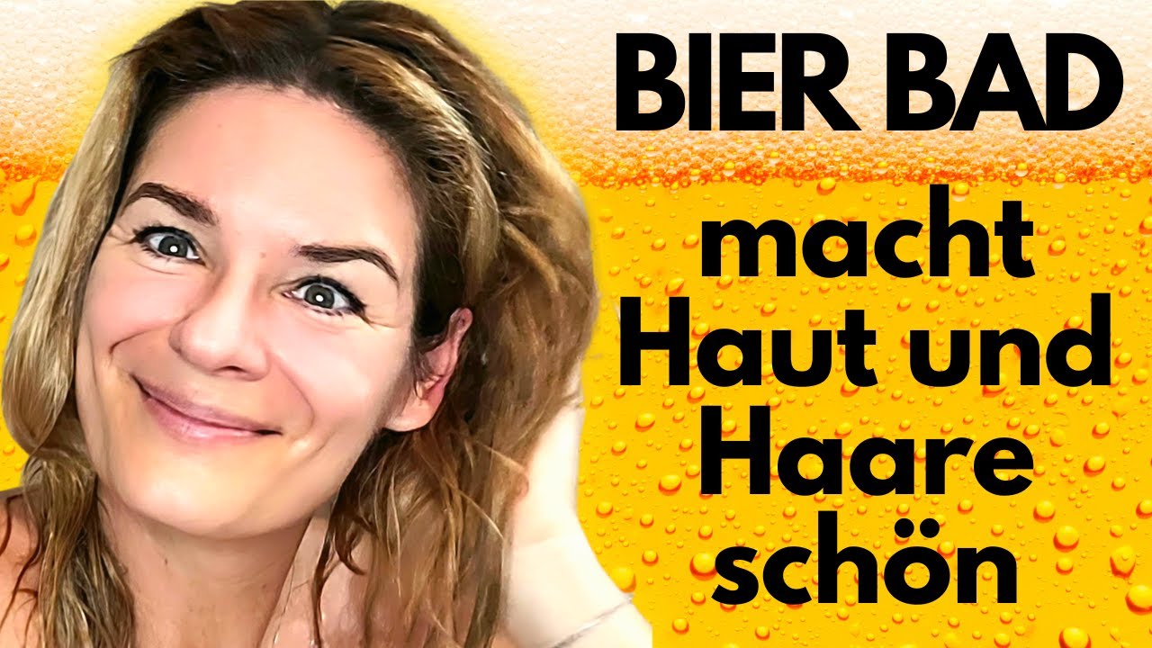 Schönheit aus dem Bierglas: Das Geheimnis des Bierbads! 🍺💆‍♂️
