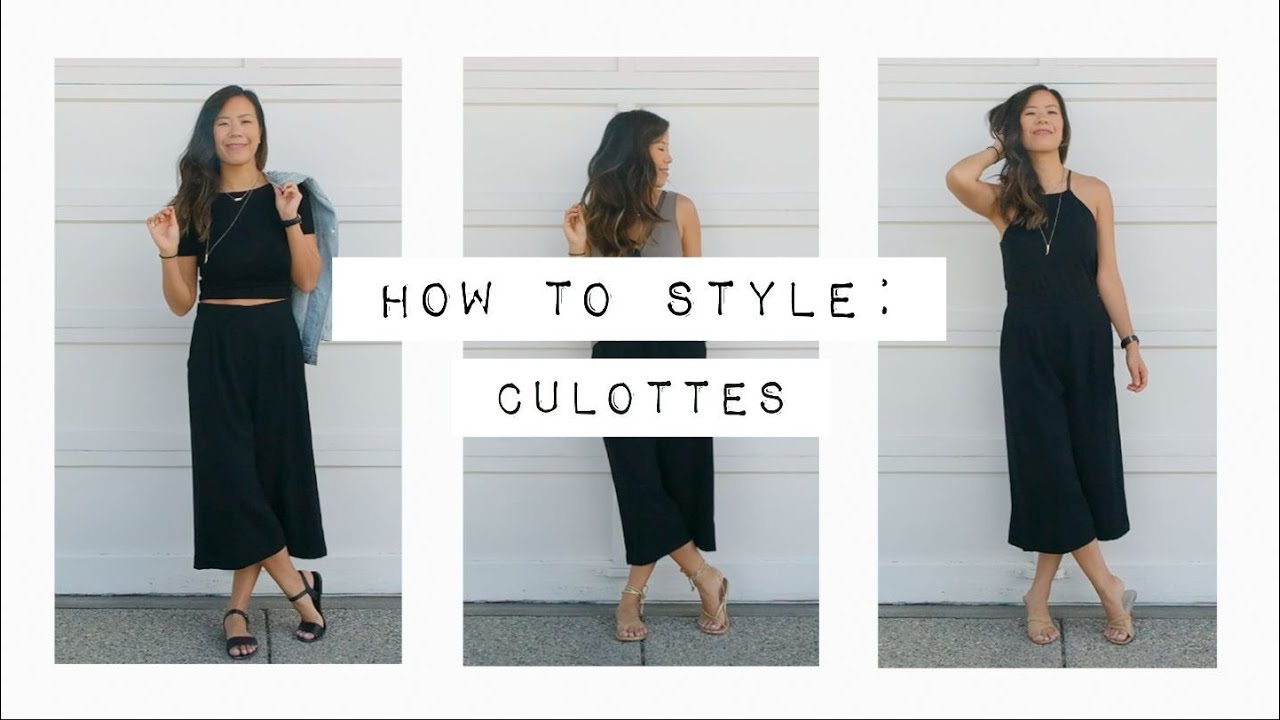 HOW TO STYLE: CULOTTES || thisolddress