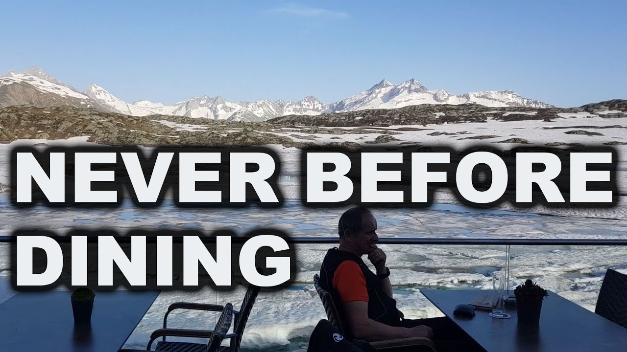 Switzerland's Most Beautiful Restaurant - Swiss Food / Alps Mountain Restaurant