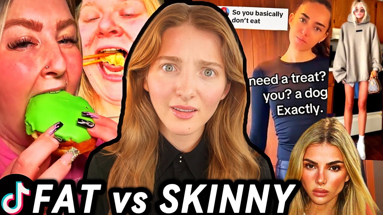 The FatTok vs SkinnyTok War Is DISTURBING