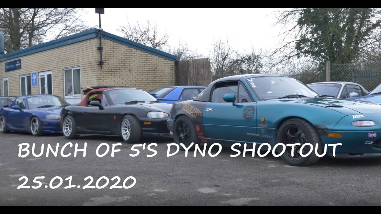 Bunch of 5s Dyno Shootout Day 25.01.2020
