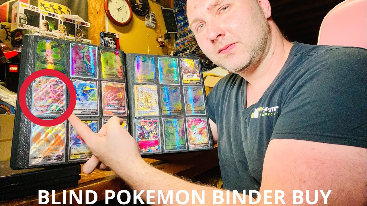 $50 BLIND POKÉMON BINDER BUY FAIL OR WIN You Decide