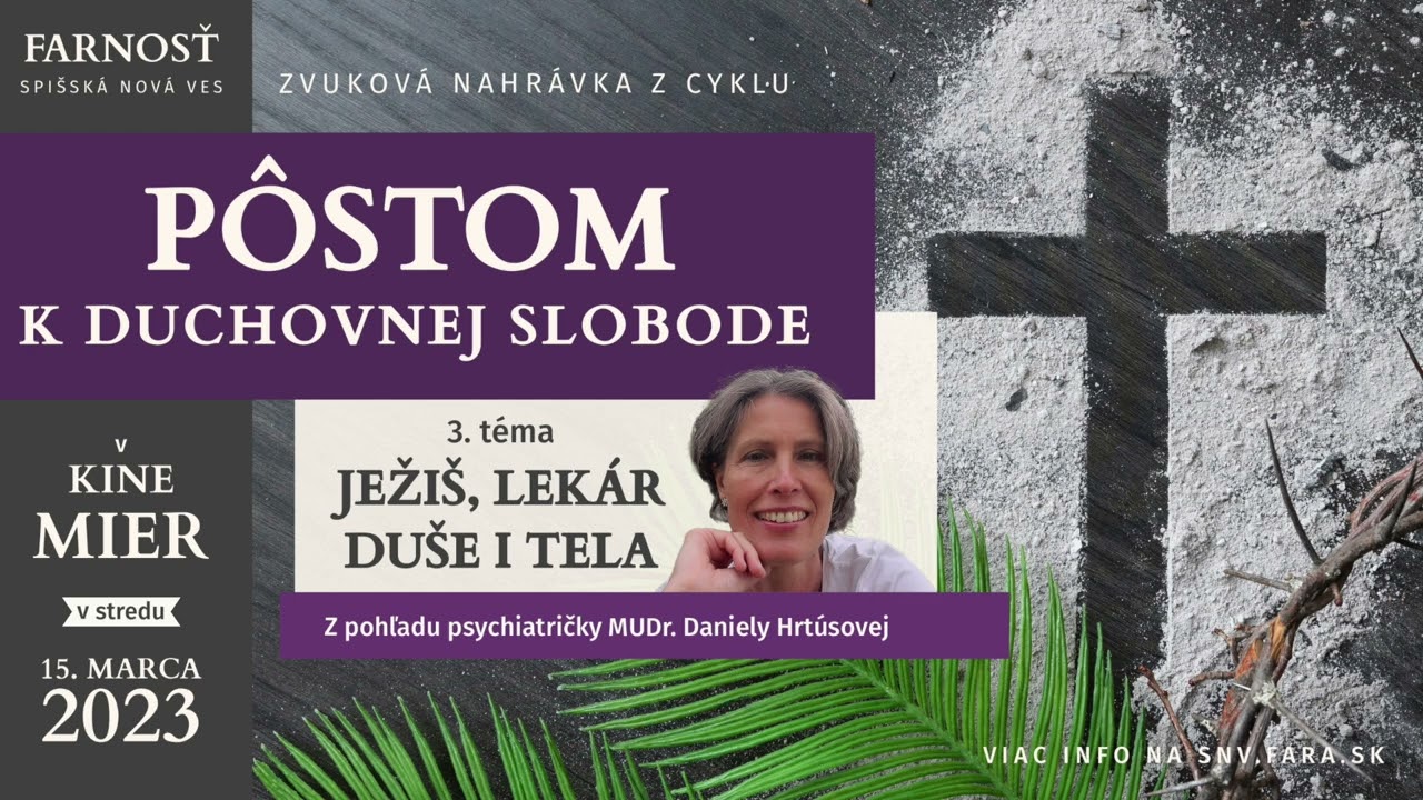 Ježiš, lekár duše i tela - Farnosť Spišská Nová Ves