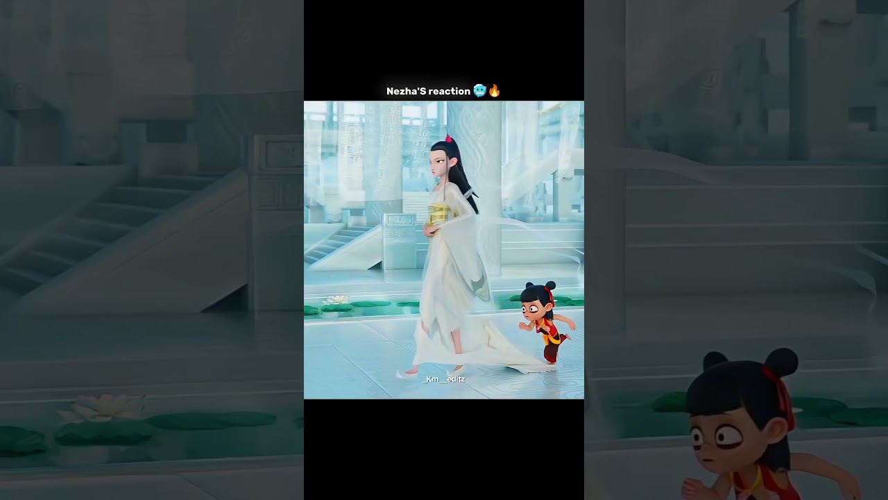 Nezha'S reaction 🥶🔥 | Nezha 2 edit | #edit #shorts #nezha #animation |