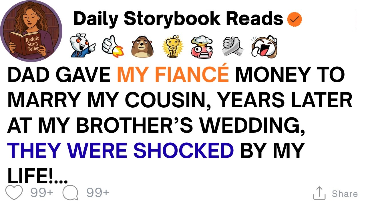 [ Full Story ]Dad Paid My Fiancé to Wed My Cousin, Years Later at My Brother’s Wedding, They...
