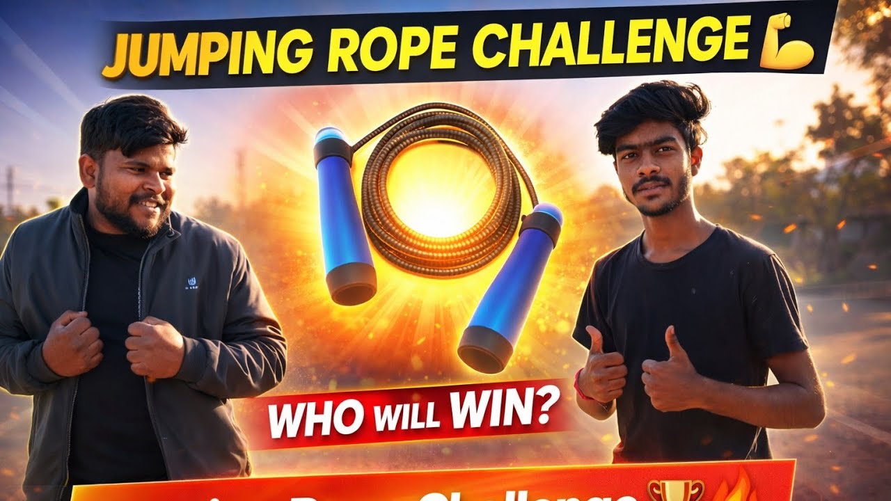 Jumping Rope Challenge 🥰