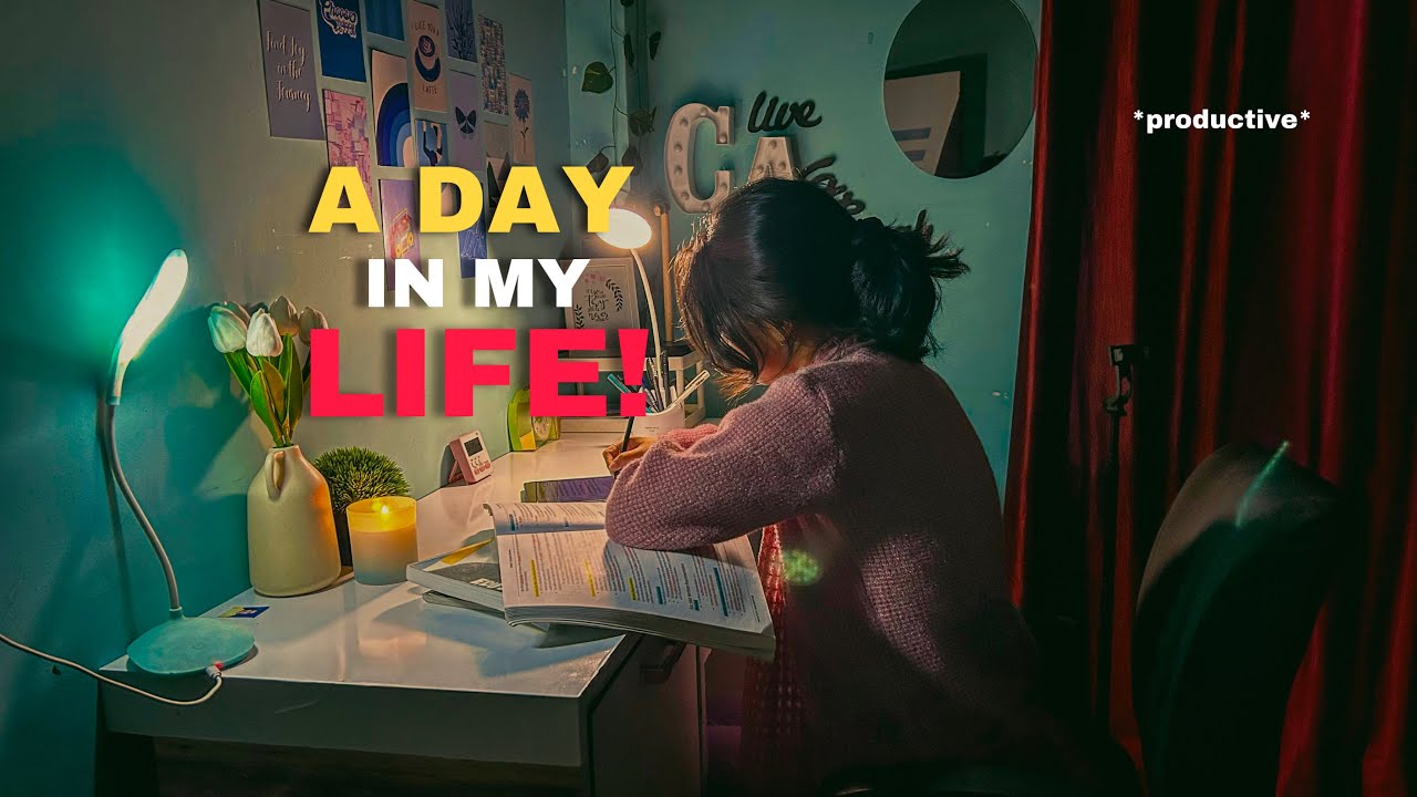 A Productive Day In My Life As a Ca Aspirant- | CA INTER JAN 25 📚|