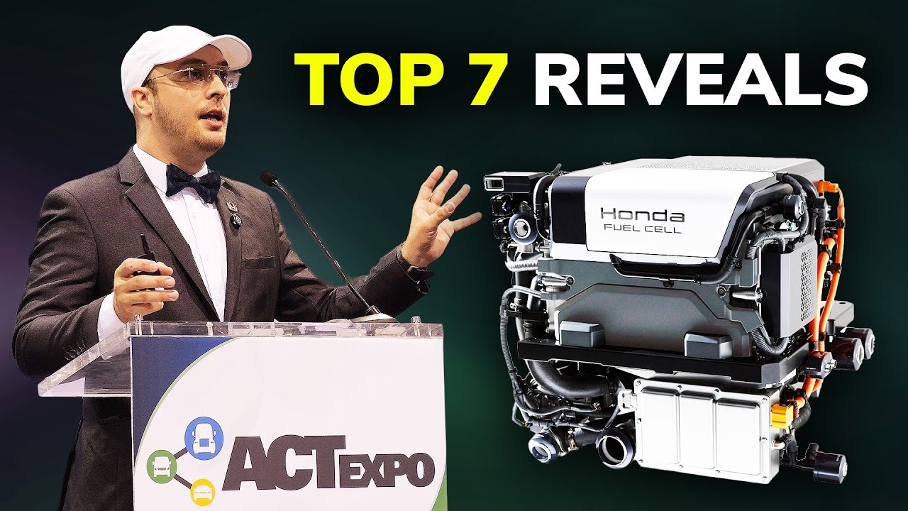7 Biggest Reveals from ACT Expo 2025 – Electric Trucks, Hydrogen, and a Wild Generator