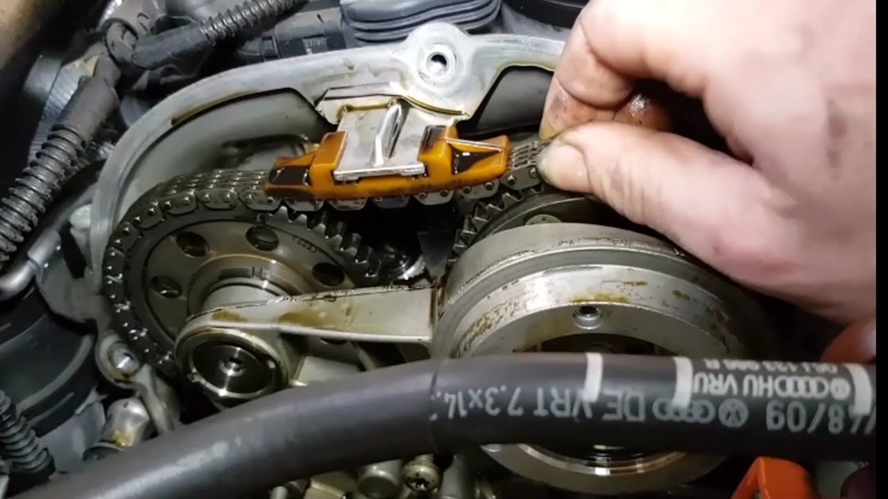 Замена цепи ГРМ 2.0TSI Golf Mk6 GTI