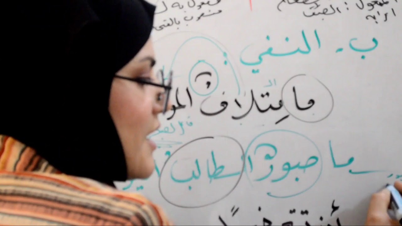 صيغ المبالغة/ الثالث المتوسط/الدرس ٢ /الست أسماء شلش