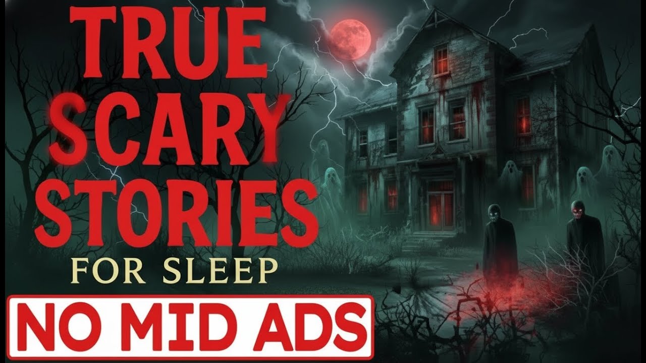 NO ADS 🔴 2 HOURS of TRUE Scary Stories for Sleep | Gentle Rain Sounds | Black screen | Ep. 09