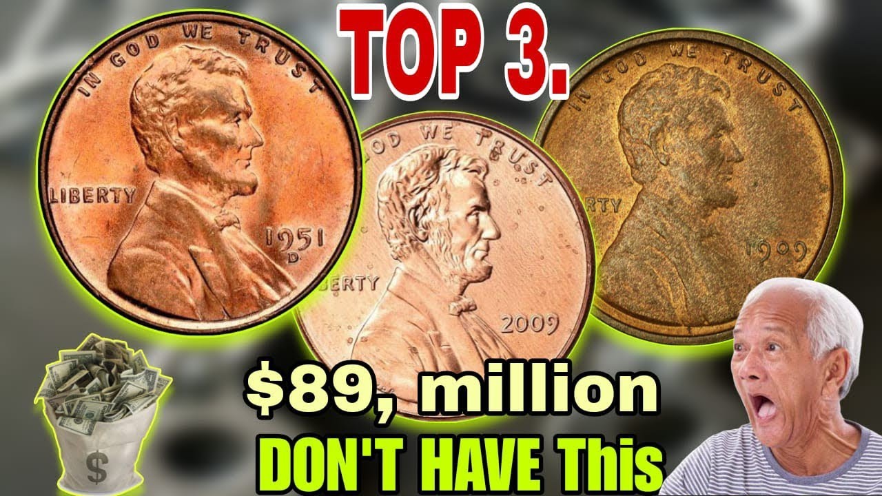 1951 Lincoln Wheat Penny Value | Rare USA One Cent Coin History & Price