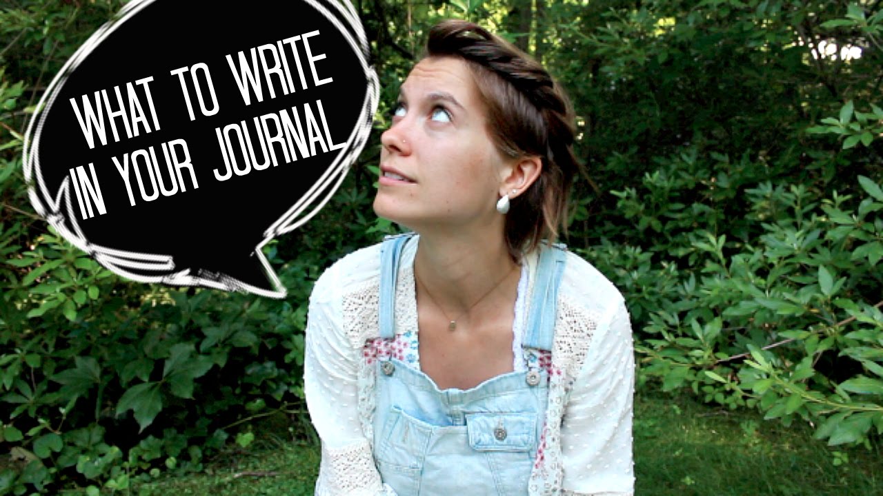 What to Write in A Journal