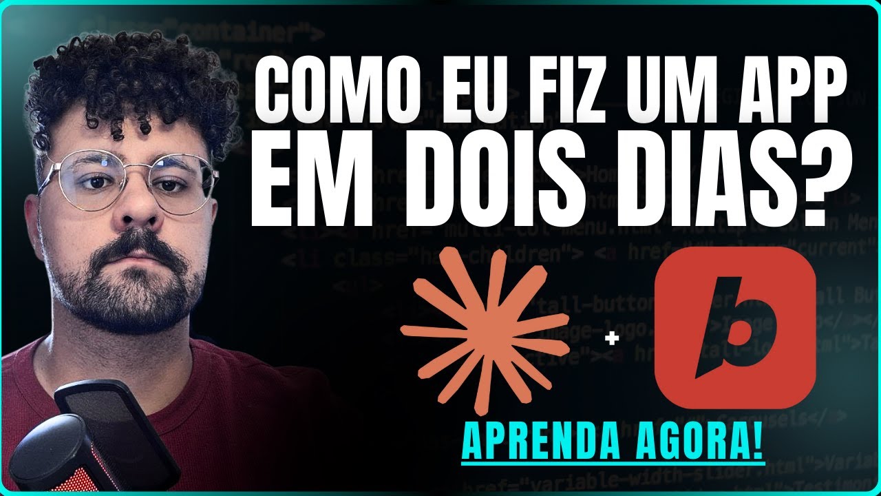 A melhor maneira de criar apps: BOLT.NEW de GRAÇA utilizando IA! Crie SaaS do Zero com Bolt + Claude